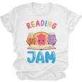 Reading Is My Jam I Love To Read Books Boy Girl Unisex Jersey T-Shirt Reading Is My Jam I Love To Read Books Boy Girl Unisex Jersey T-Shirt