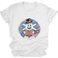Reading Is Snow Much Fun Snowflake Top Hat Book Fan Winter Unisex Jersey T-Shirt Reading Is Snow Much Fun Snowflake Top Hat Book Fan Winter Unisex Jersey T-Shirt