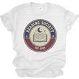 Reading Society Est 2024 Vintage Book Club Unisex Jersey T-Shirt
