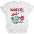 Retro Book Girl Summer For Women Beach Reading Unisex Jersey T-Shirt Retro Book Girl Summer For Women Beach Reading Unisex Jersey T-Shirt