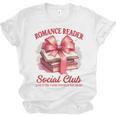 Romance Book Reading Bookish Romance Reader Social Club Unisex Jersey T-Shirt Romance Book Reading Bookish Romance Reader Social Club Unisex Jersey T-Shirt
