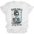 Romance Reader Good Girls Read Spicy Books Halloween Costume Unisex Jersey T-Shirt