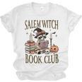 Salem Witch Book Club Raccoon Reading Unisex Jersey T-Shirt Salem Witch Book Club Raccoon Reading Unisex Jersey T-Shirt