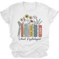 School Psychologist Book Psychology Teacher Appreciation Unisex Jersey T-Shirt School Psychologist Book Psychology Teacher Appreciation Unisex Jersey T-Shirt