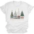 Seasons Readings Christmas Tree Book Lover Unisex Jersey T-Shirt Seasons Readings Christmas Tree Book Lover Unisex Jersey T-Shirt