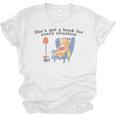 She's Got A Book For Every Situation Unisex Jersey T-Shirt She's Got A Book For Every Situation Unisex Jersey T-Shirt