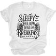 Sleepy Hollow Dead And Breakfast Please Book Ahead Unisex Jersey T-Shirt