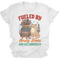 Smut Reader Cat Lover Fueled By Smutty Books & Cat Snuggles For Men Women Unisex Jersey T-Shirt