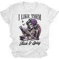 Smut Reader Spicy Book Romance I Like Them Thick & Spicy Unisex Jersey T-Shirt Smut Reader Spicy Book Romance I Like Them Thick & Spicy Unisex Jersey T-Shirt