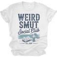 Spicy Romance Book Reader Fan Weird Smut Social Club Premium Tri-Blend Unisex Jersey T-Shirt Spicy Romance Book Reader Fan Weird Smut Social Club Premium Tri-Blend Unisex Jersey T-Shirt