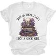 Spread Those Pages Like A Good Girl Dark Romance Spicy Books Unisex Jersey T-Shirt