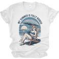 My Summer Is Fully Booked Fun Girls Summer Book Lovers Unisex Jersey T-Shirt My Summer Is Fully Booked Fun Girls Summer Book Lovers Unisex Jersey T-Shirt
