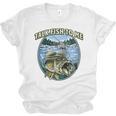 Talk Fish To Me Introvert Fishing Antisocial Fisherman Raglan Baseball Tee Unisex Jersey T-Shirt