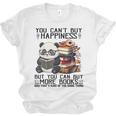 Teacher Bookworm Book Lover Panda Reading Book Librarian Tee Unisex Jersey T-Shirt