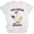 Teacher Silly Goose Reading Book Teaching Tiny Human Tamer Unisex Jersey T-Shirt Teacher Silly Goose Reading Book Teaching Tiny Human Tamer Unisex Jersey T-Shirt