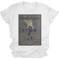 The Three Musketeers Book Cover Unisex Jersey T-Shirt The Three Musketeers Book Cover Unisex Jersey T-Shirt