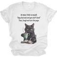 At Times I Think To Myself Drop The Book And Get Stuff Done Unisex Jersey T-Shirt At Times I Think To Myself Drop The Book And Get Stuff Done Unisex Jersey T-Shirt