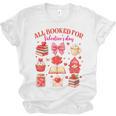 Valentines Reading Book Lover All Booked For Valentine's Day Unisex Jersey T-Shirt