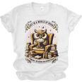 Wise Owl Reading Books Unisex Jersey T-Shirt