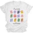 Women Cool Kids Read Books Teacher Back To School Librarian Unisex Jersey T-Shirt