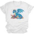 In A World Full Of Bookworms Be A Book Dragon Unisex Jersey T-Shirt In A World Full Of Bookworms Be A Book Dragon Unisex Jersey T-Shirt