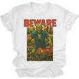 Zombie Tee Horror Movie Poster Vintage Comic Book Graphic Premium Unisex Jersey T-Shirt