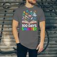 100th Day Of School Astronaut Books Space 100 Days Smarter Unisex Jersey T-Shirt 100th Day Of School Astronaut Books Space 100 Days Smarter Unisex Jersey T-Shirt