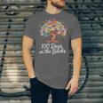 100th Day Of School Books Tree Reading Unisex Jersey T-Shirt 100th Day Of School Books Tree Reading Unisex Jersey T-Shirt
