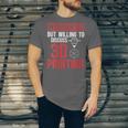 3D Printer Introvert 3D Printing Unisex Jersey T-Shirt 3D Printer Introvert 3D Printing Unisex Jersey T-Shirt
