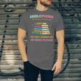 Abibliophobia Book Lovers Graphic Unisex Jersey T-Shirt