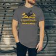 Academy Of Bookcraft Cute Wizard Cat Magic Books Unisex Jersey T-Shirt