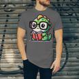 Adorable Book Lover Iguana With Reading Glasses Cute Unisex Jersey T-Shirt