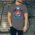 Adorable Book Lover Pirate With Reading Glasses Cute Unisex Jersey T-Shirt