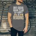 Anti Social Book Club Go Away I'm Reading Unisex Jersey T-Shirt