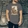 The Aunt Tarot Card Women Skeleton Aunty Book Lover Unisex Jersey T-Shirt