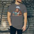 Bigfoot Reading a Cookbook Unisex Jersey T-Shirt Bigfoot Reading a Cookbook Unisex Jersey T-Shirt