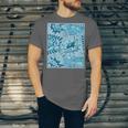 Blue Comic Book Blue Graphic Unisex Jersey T-Shirt
