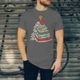 Book Christmas Tree For Librarians Book Lovers Unisex Jersey T-Shirt