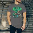 Book Dragon Reading Fantasy Unisex Jersey T-Shirt