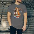 Book Dragon Reading Book Lover Unisex Jersey T-Shirt