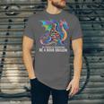 Be a Book Dragon Reading Unisex Jersey T-Shirt
