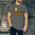 Book Love Scene The Book Was Better Bookworm Vibes Unisex Jersey T-Shirt Book Love Scene The Book Was Better Bookworm Vibes Unisex Jersey T-Shirt