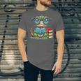 Book Lover Reading Iguana Unisex Jersey T-Shirt