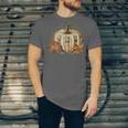 Book Pumpkin Fall Reading Thanksgiving Teacher Librarian Unisex Jersey T-Shirt