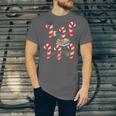 Bookmas Christmas Books Shirt Candy Cane Bookworm Unisex Jersey T-Shirt