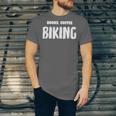 Books Coffee Biking Unisex Jersey T-Shirt