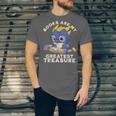 Books Are My Greatest Treasure Kawaii Dragon Reading Books Unisex Jersey T-Shirt
