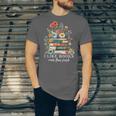 I Like Books More Than People Reading Reader Bookworm Saying Unisex Jersey T-Shirt