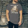 Books Are My Therapy Cozy Reading Chair Artwork Unisex Jersey T-Shirt Books Are My Therapy Cozy Reading Chair Artwork Unisex Jersey T-Shirt