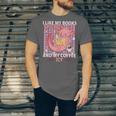 I Like My Books Spicy And My Coffee Icy Librarian Unisex Jersey T-Shirt